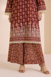 Zellbury Embroidered Cotton Unstitched 2Pc Suit WUC25E20012