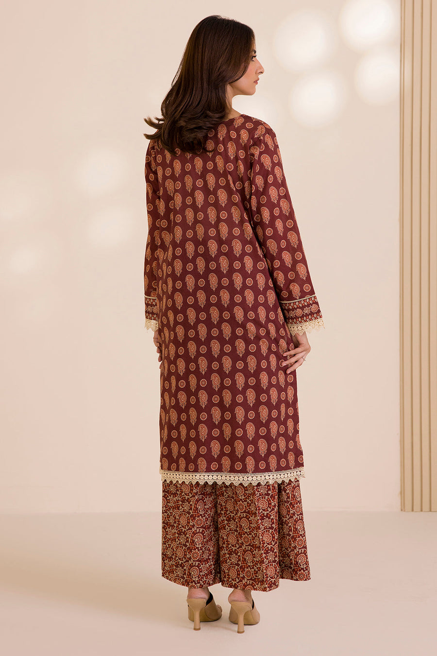 Zellbury Embroidered Cotton Unstitched 2Pc Suit WUC25E20012