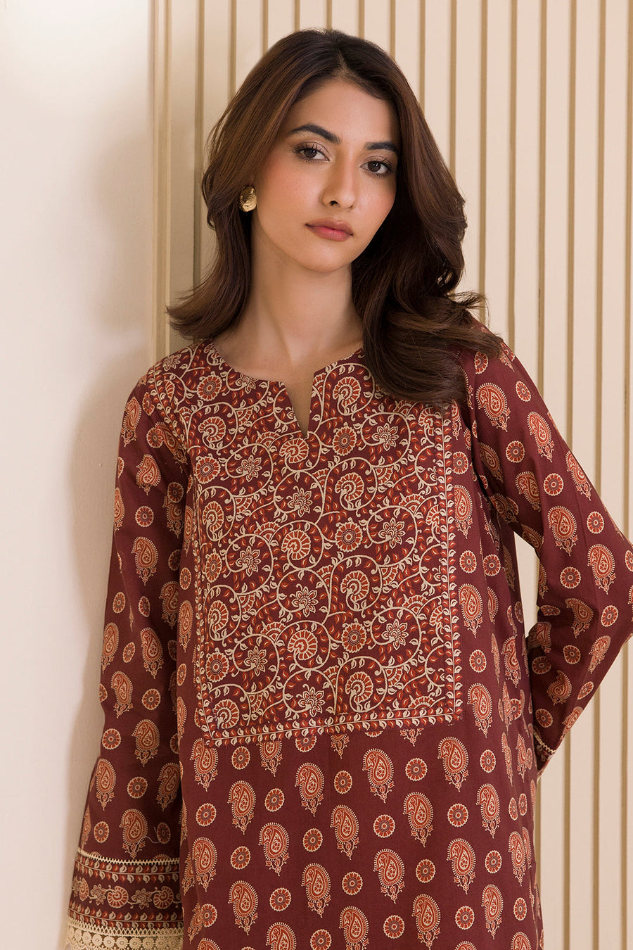 Zellbury Embroidered Cotton Unstitched 2Pc Suit WUC25E20012