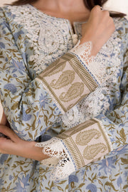 Zellbury Embroidered Cotton Unstitched 2Pc Suit WUC25E20015