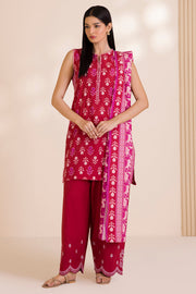 Zellbury Embroidered Cotton Unstitched 3Pc Suit WUC25E30042