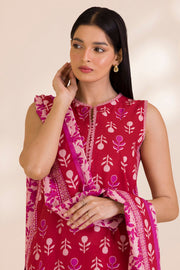 Zellbury Embroidered Cotton Unstitched 3Pc Suit WUC25E30042