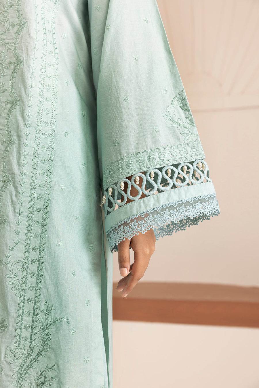 Zellbury Summer Embroidered Cotton Unstitched 3Pc Suit WUC25E30209