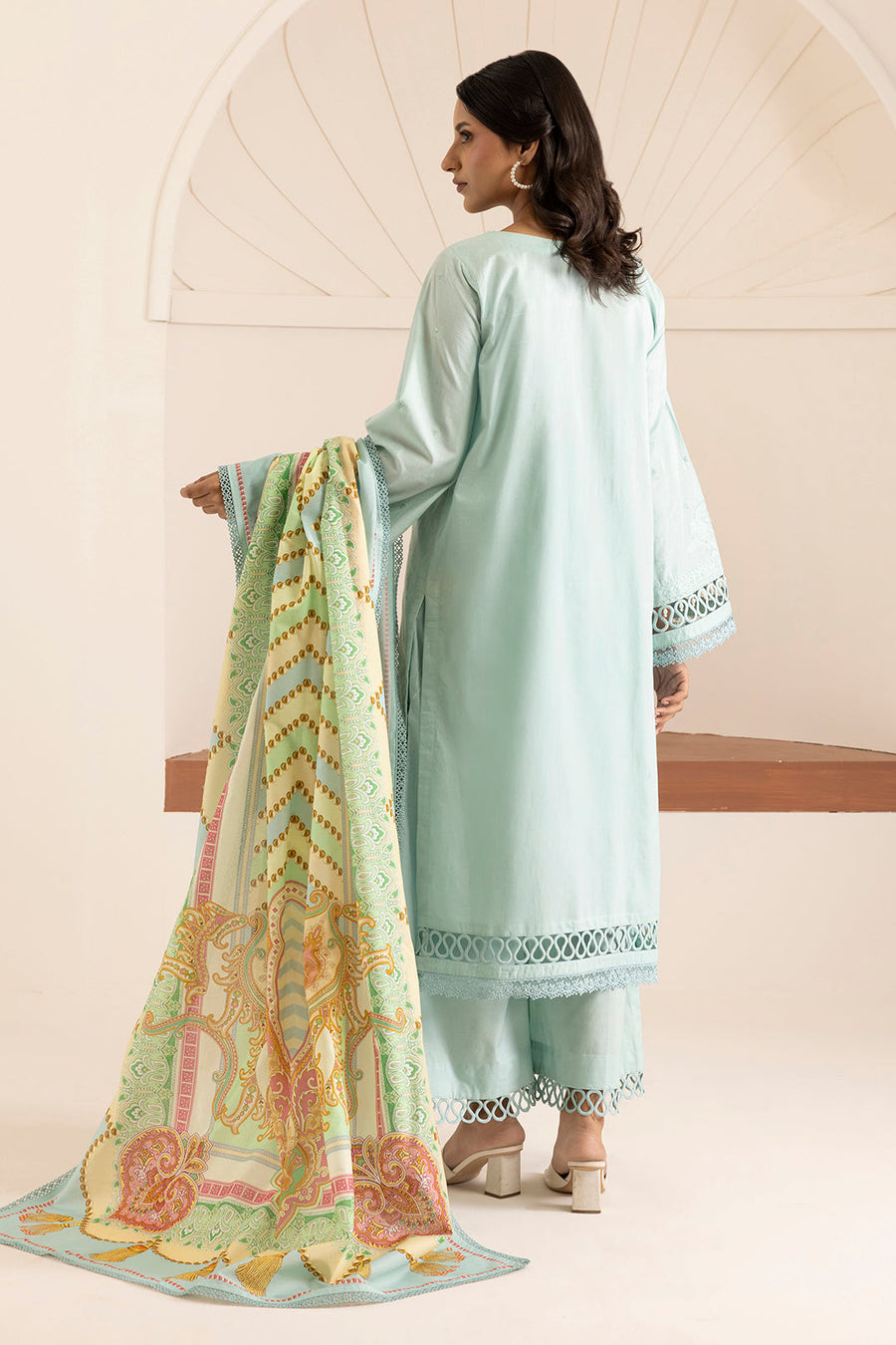 Zellbury Summer Embroidered Cotton Unstitched 3Pc Suit WUC25E30209