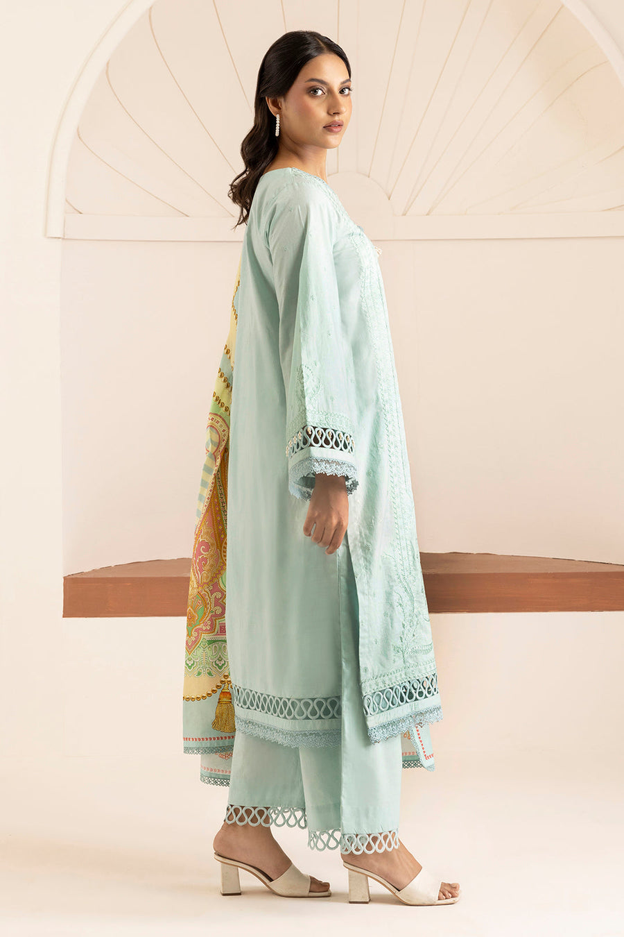 Zellbury Summer Embroidered Cotton Unstitched 3Pc Suit WUC25E30209
