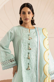 Zellbury Summer Embroidered Cotton Unstitched 3Pc Suit WUC25E30209