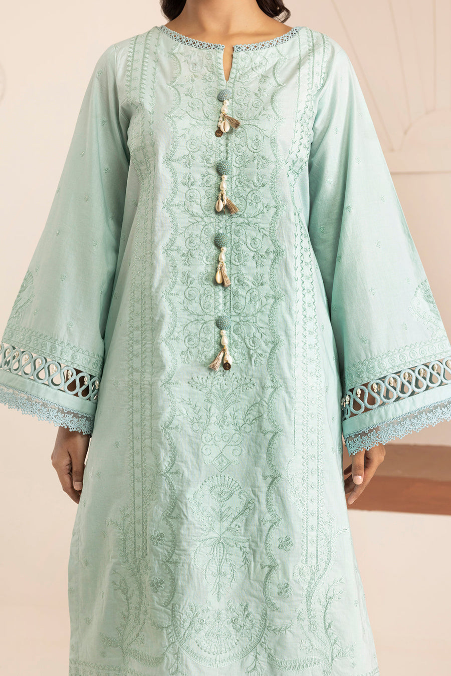 Zellbury Summer Embroidered Cotton Unstitched 3Pc Suit WUC25E30209