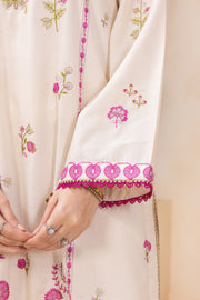Zellbury Summer Embroidered Cotton Unstitched 3Pc Suit WUC25E30210