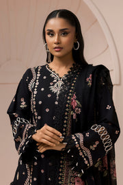 Zellbury Summer Embroidered Cotton Unstitched 3Pc Suit WUC25E30212