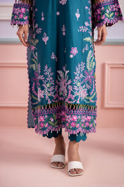 Zellbury Summer Embroidered Lawn Unstitched 3Pc Suit WUC25E30214