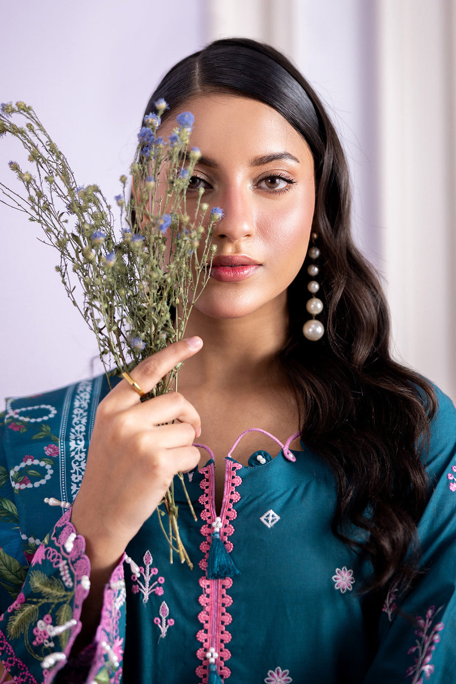 Zellbury Summer Embroidered Lawn Unstitched 3Pc Suit WUC25E30214
