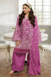 Zellbury Chikankari Embroidered Cotton Unstitched 3Pc Suit WUC25E34027
