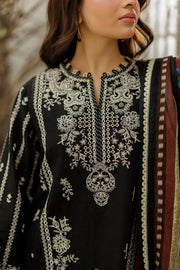Zellbury Chikankari Embroidered Cotton Unstitched 3Pc Suit WUC25E34028