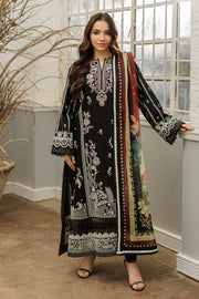 Zellbury Chikankari Embroidered Cotton Unstitched 3Pc Suit WUC25E34028