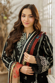 Zellbury Chikankari Embroidered Cotton Unstitched 3Pc Suit WUC25E34028