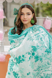 Zellbury Chikankari Embroidered Cotton Unstitched 3Pc Suit WUC25E34029