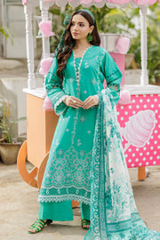 Zellbury Chikankari Embroidered Cotton Unstitched 3Pc Suit WUC25E34029
