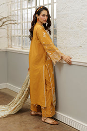 Zellbury Chikankari Embroidered Cotton Unstitched 3Pc Suit WUC25E34032