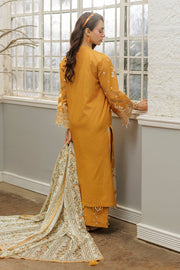 Zellbury Chikankari Embroidered Cotton Unstitched 3Pc Suit WUC25E34032