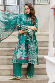 Zellbury Chikankari Embroidered Cotton Unstitched 3Pc Suit WUC25E34034