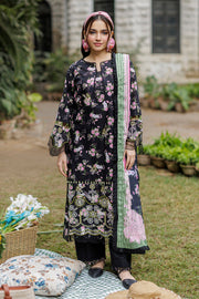 Zellbury Chikankari Embroidered Cotton Unstitched 3Pc Suit WUC25E34042