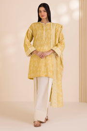 Zellbury Printed Cotton Unstitched 2Pc Suit WUC25X20001
