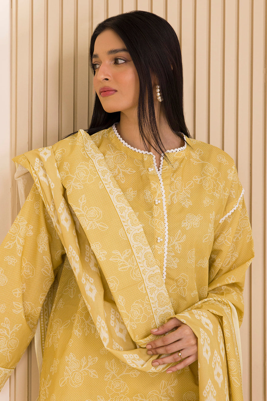 Zellbury Printed Cotton Unstitched 2Pc Suit WUC25X20001