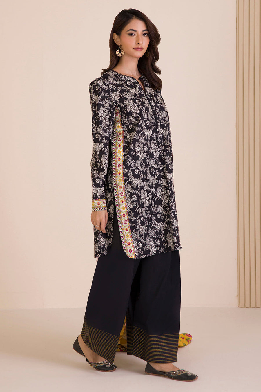 Zellbury Printed Cotton Unstitched 2Pc Suit WUC25X20004