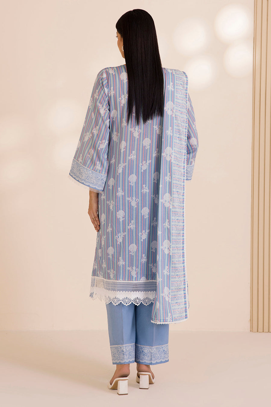 Zellbury Printed Cotton Unstitched 2Pc Suit WUC25X20006