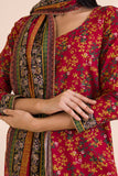 Zellbury Printed Cotton Unstitched 3Pc Suit WUC25X30017