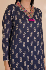 Zellbury Printed Cotton Unstitched 3Pc Suit WUC25X30020