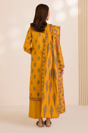 Zellbury Printed Cotton Unstitched 3Pc Suit WUC25X30021