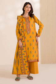 Zellbury Printed Cotton Unstitched 3Pc Suit WUC25X30021