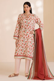 Zellbury Printed Cotton Unstitched 3Pc Suit WUC25X30025