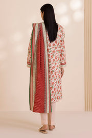 Zellbury Printed Cotton Unstitched 3Pc Suit WUC25X30025