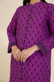 Zellbury Printed Cotton Unstitched 3Pc Suit WUC25X30029