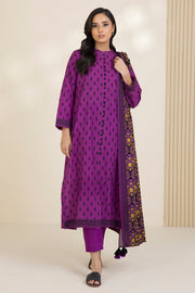 Zellbury Printed Cotton Unstitched 3Pc Suit WUC25X30029