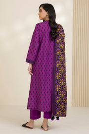 Zellbury Printed Cotton Unstitched 3Pc Suit WUC25X30029