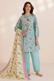 Zellbury Printed Cotton Unstitched 3Pc Suit WUC25X30031