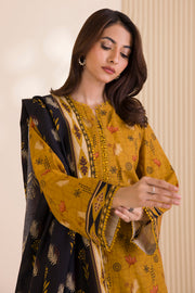 Zellbury Printed Cotton Unstitched 3Pc Suit WUC25X30032