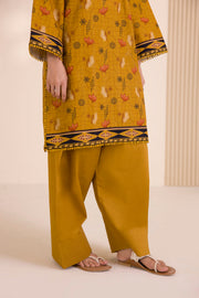 Zellbury Printed Cotton Unstitched 3Pc Suit WUC25X30032