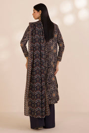 Zellbury Printed Cotton Unstitched 3Pc Suit WUC25X30035
