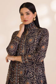 Zellbury Printed Cotton Unstitched 3Pc Suit WUC25X30035