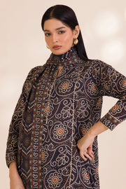 Zellbury Printed Cotton Unstitched 3Pc Suit WUC25X30035