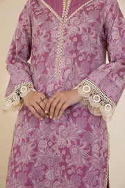 Zellbury Printed Cotton Unstitched 3Pc Suit WUC25X30036