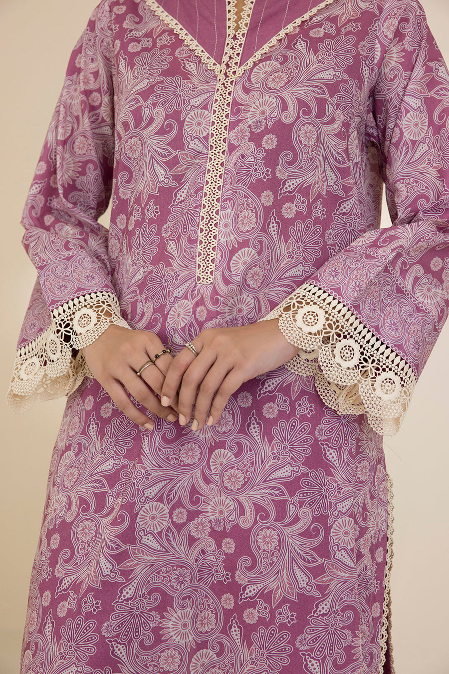 Zellbury Printed Cotton Unstitched 3Pc Suit WUC25X30036