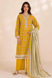 Zellbury Printed Cotton Unstitched 3Pc Suit WUC25X30037
