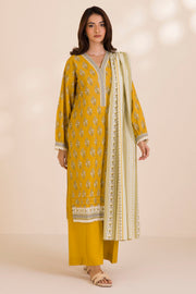Zellbury Printed Cotton Unstitched 3Pc Suit WUC25X30037