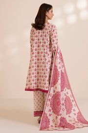 Zellbury Printed Cotton Unstitched 3Pc Suit WUC25X30039