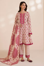 Zellbury Printed Cotton Unstitched 3Pc Suit WUC25X30039